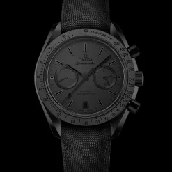 44,25 mm, céramique noire sur bracelet en nylon|OMEGA New