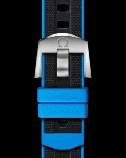 45,5 mm, O‑MEGASTEEL sur bracelet caoutchouc|OMEGA Outlet
