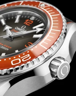 45,5 mm, O‑MEGASTEEL sur bracelet caoutchouc|OMEGA Hot