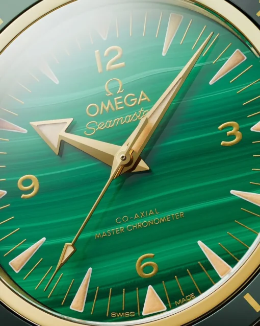 41 mm, or jaune sur bracelet en cuir|OMEGA Sale