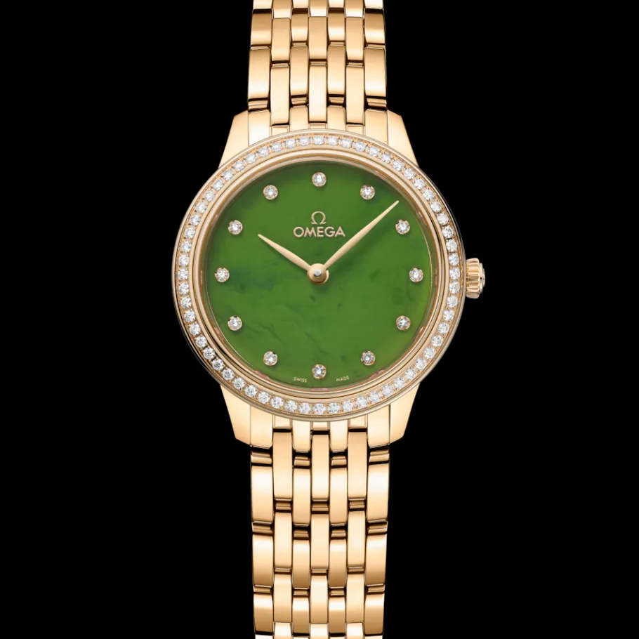 27,5 mm, or jaune sur or jaune|OMEGA Clearance