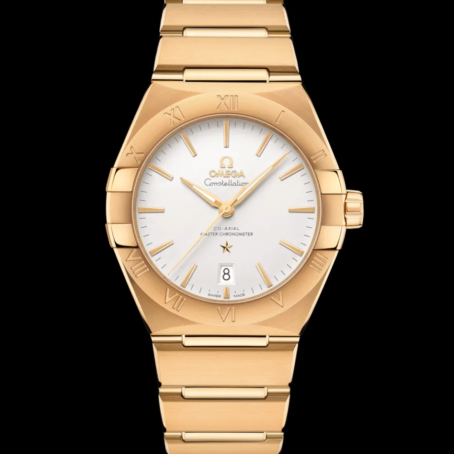 39 mm, or jaune sur or jaune|OMEGA Outlet