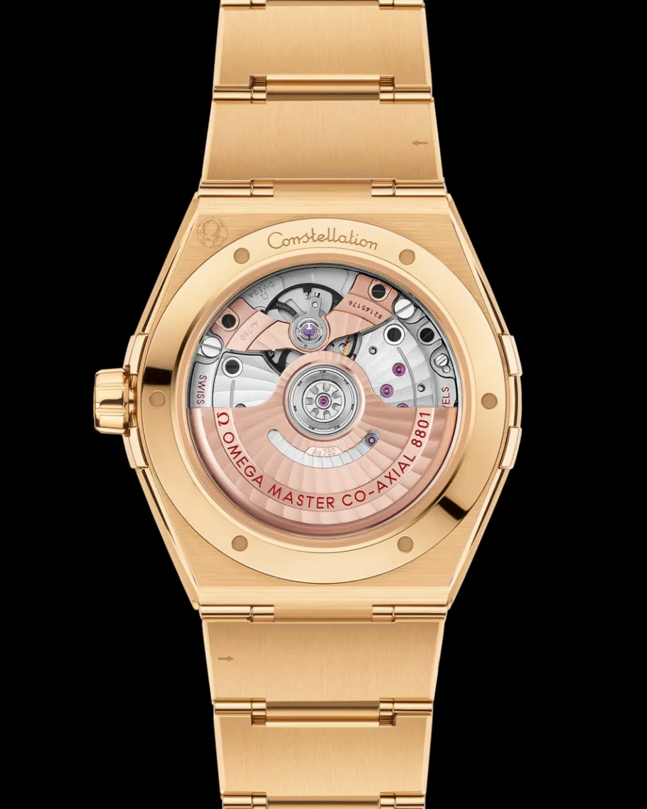 39 mm, or jaune sur or jaune|OMEGA Outlet