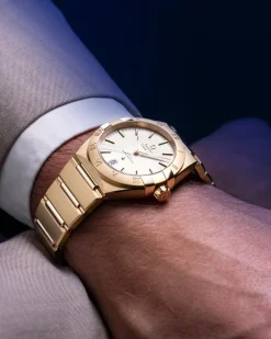 39 mm, or jaune sur or jaune|OMEGA Outlet