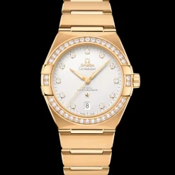 39 mm, or jaune sur or jaune|OMEGA Hot
