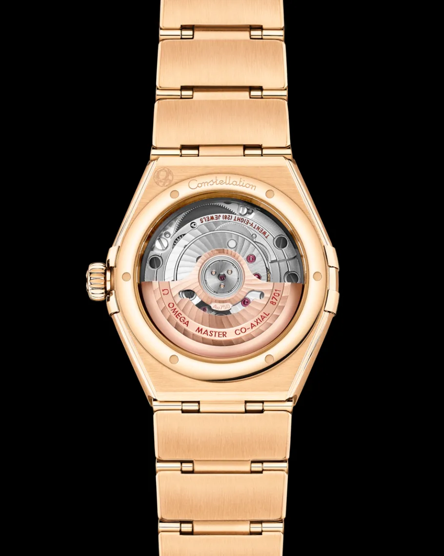 29 mm, or jaune sur or jaune|OMEGA Hot