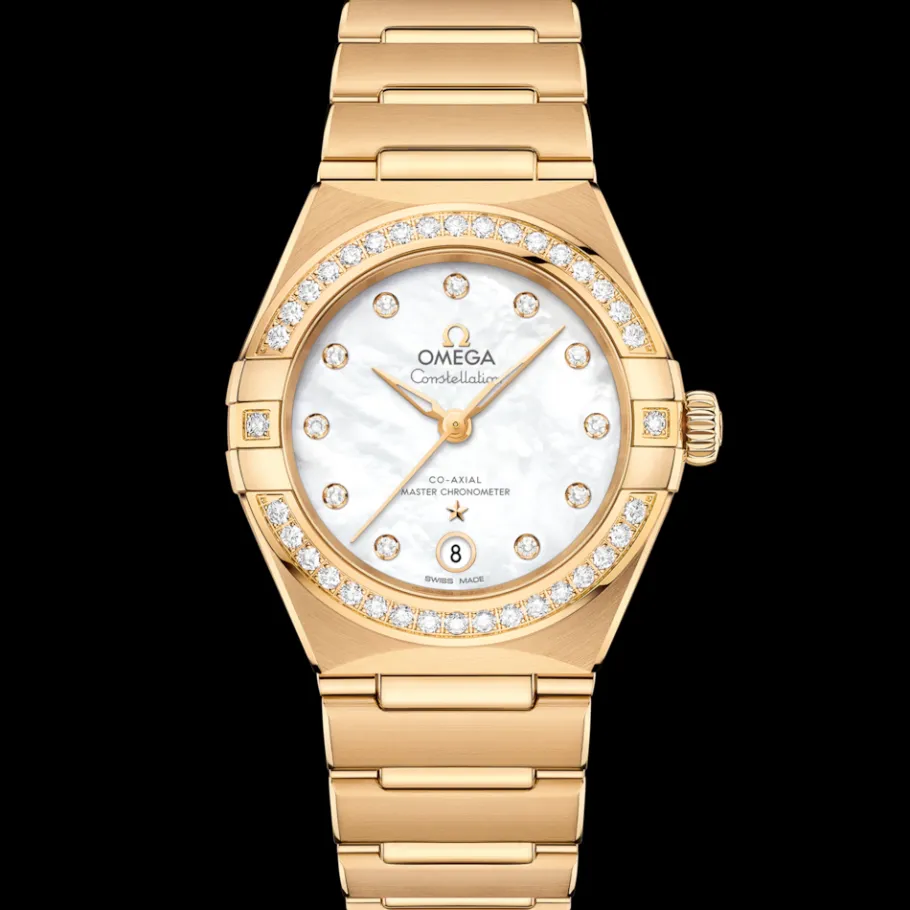 29 mm, or jaune sur or jaune|OMEGA Best