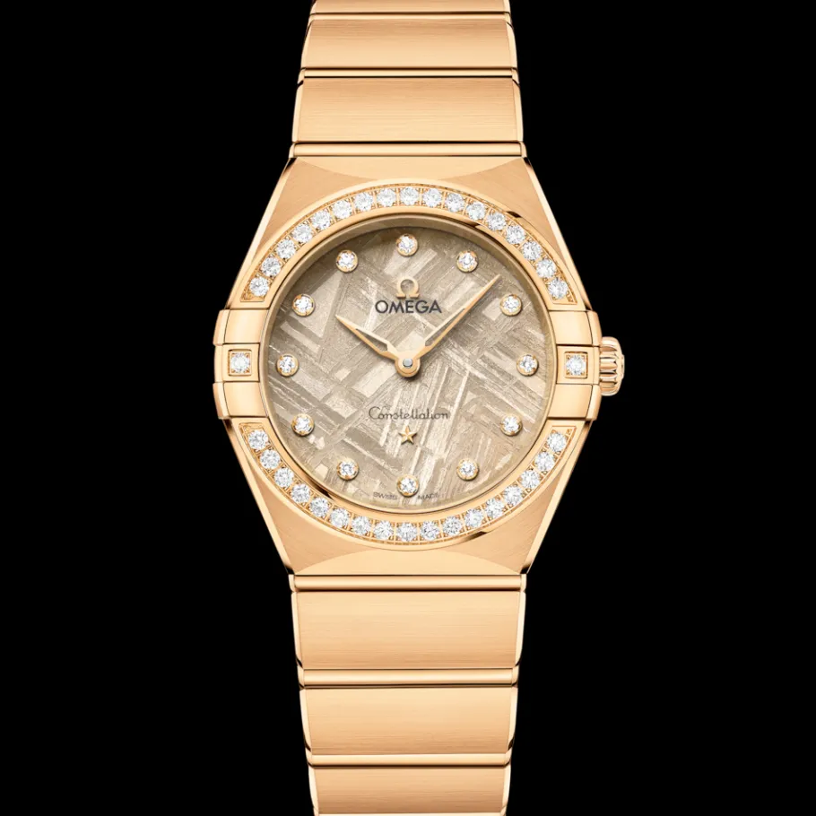 28 mm, or jaune sur or jaune|OMEGA Outlet