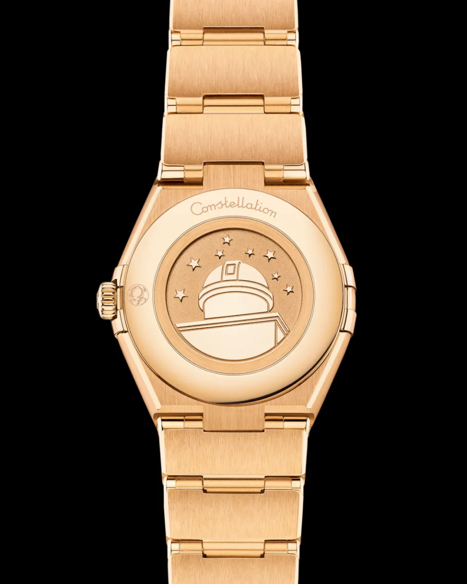 28 mm, or jaune sur or jaune|OMEGA Outlet