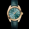 34 mm, or Moonshine™ sur bracelet en cuir|OMEGA Discount