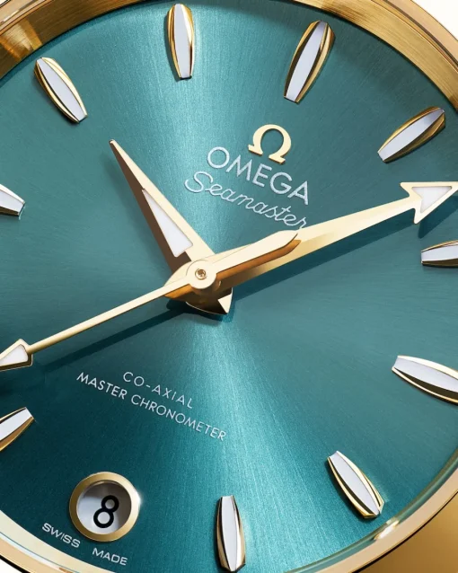 34 mm, or Moonshine™ sur bracelet en cuir|OMEGA Discount
