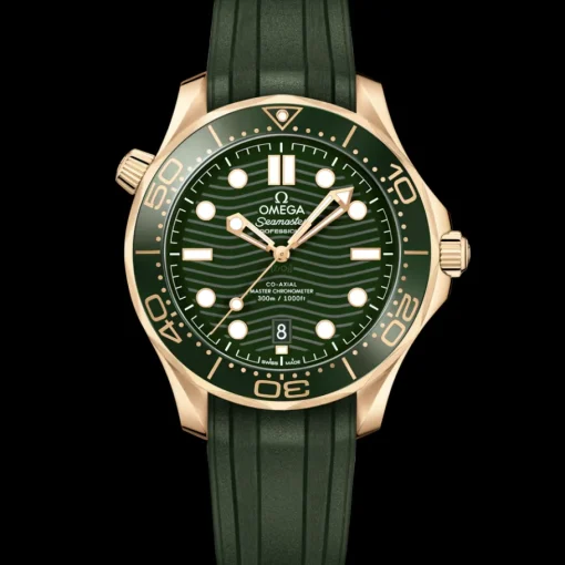 42 mm, or Moonshine™ sur bracelet caoutchouc|OMEGA Discount