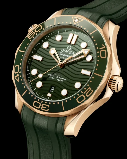 42 mm, or Moonshine™ sur bracelet caoutchouc|OMEGA Discount