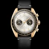 43 mm, or Moonshine™ sur bracelet en cuir|OMEGA Outlet