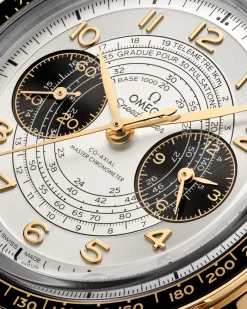 43 mm, or Moonshine™ sur bracelet en cuir|OMEGA Outlet