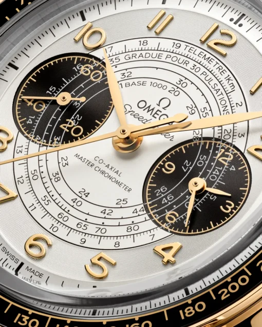 43 mm, or Moonshine™ sur bracelet en cuir|OMEGA Outlet