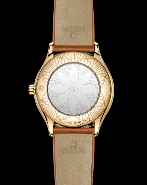 26 mm, or Moonshine™ sur bracelet en cuir|OMEGA Online