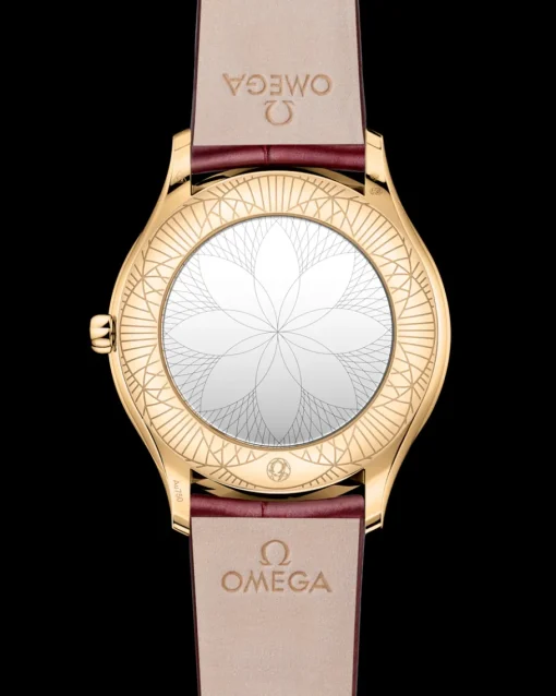36 mm, or Moonshine™ sur bracelet en cuir|OMEGA Fashion