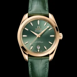 38 mm, or Moonshine™ sur cuir|OMEGA Outlet