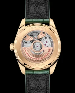 38 mm, or Moonshine™ sur cuir|OMEGA Outlet