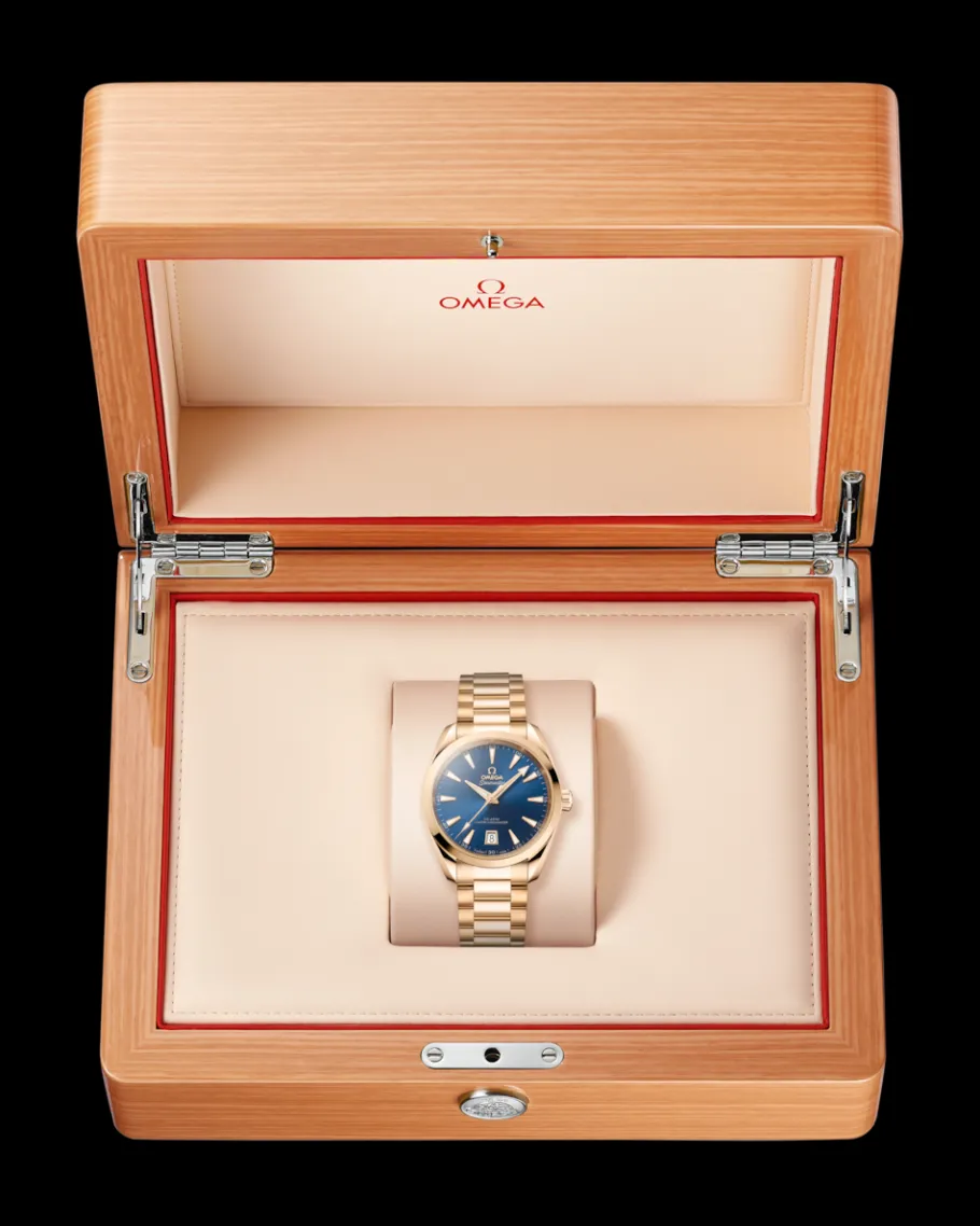 38 mm, or Moonshine™ sur or Moonshine™|OMEGA Clearance