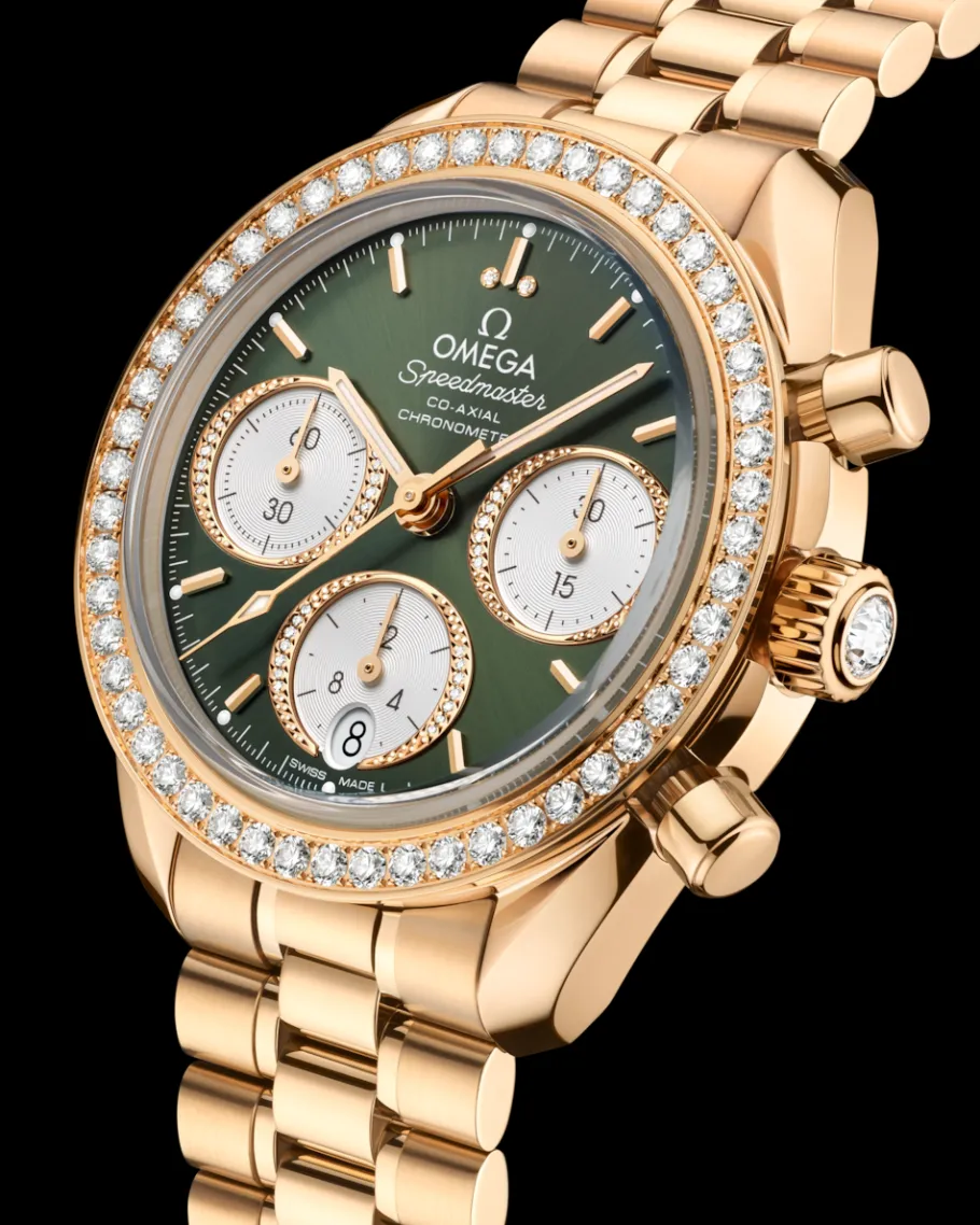 38 mm, or Moonshine™ sur or Moonshine™|OMEGA Hot