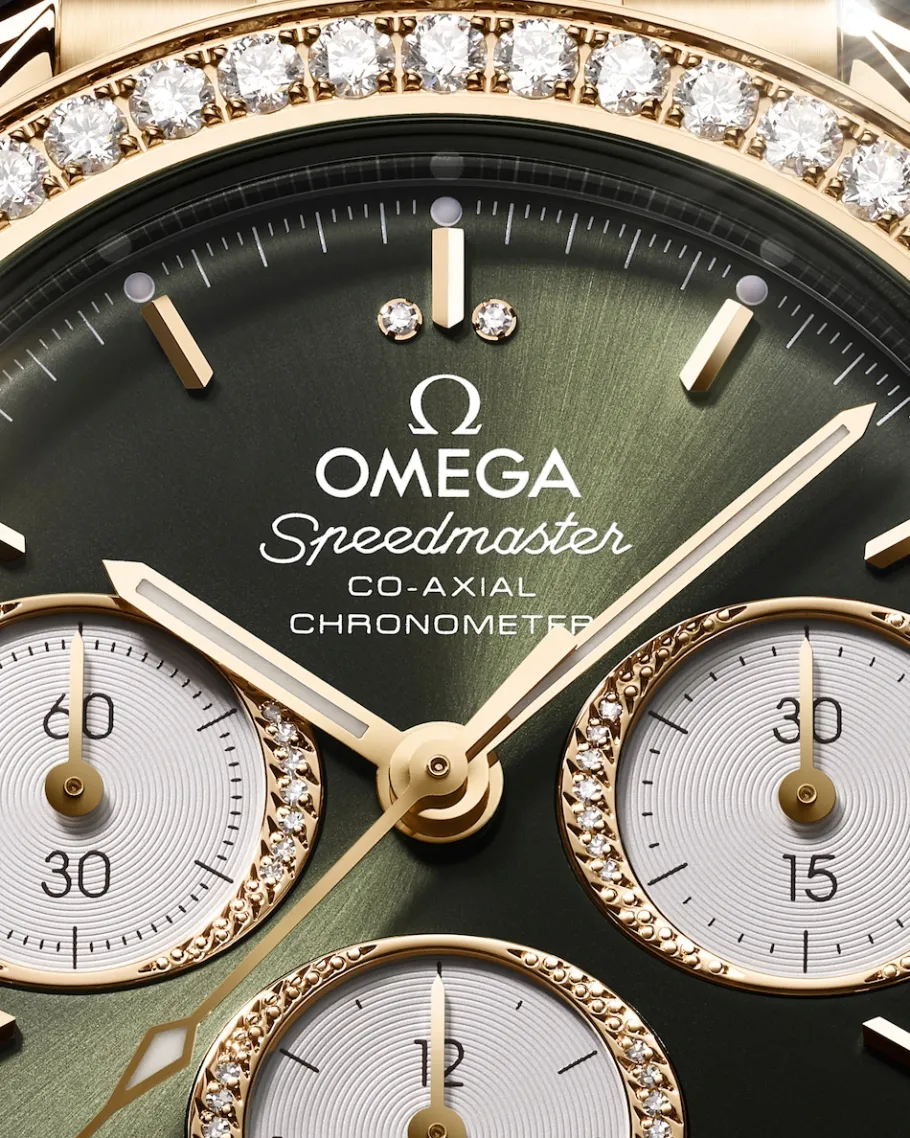 38 mm, or Moonshine™ sur or Moonshine™|OMEGA Hot