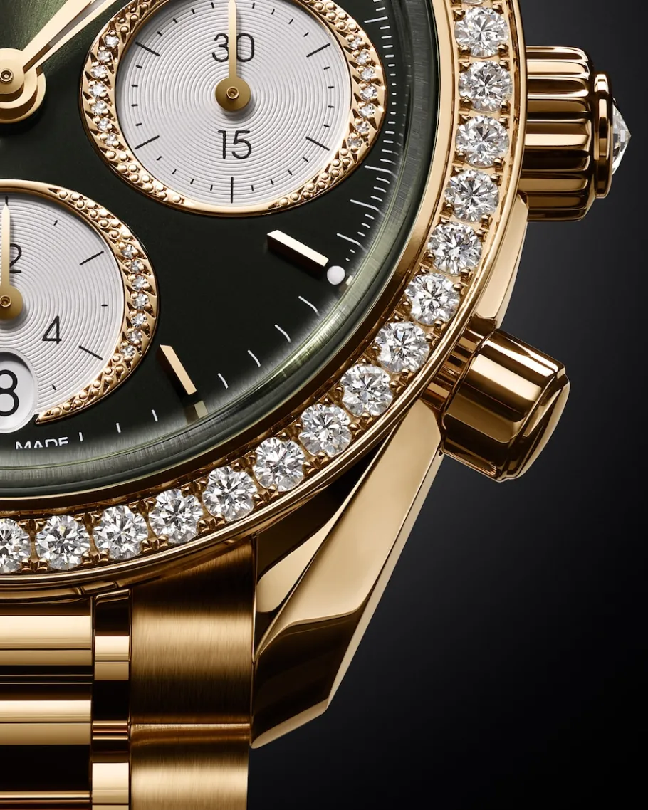 38 mm, or Moonshine™ sur or Moonshine™|OMEGA Hot