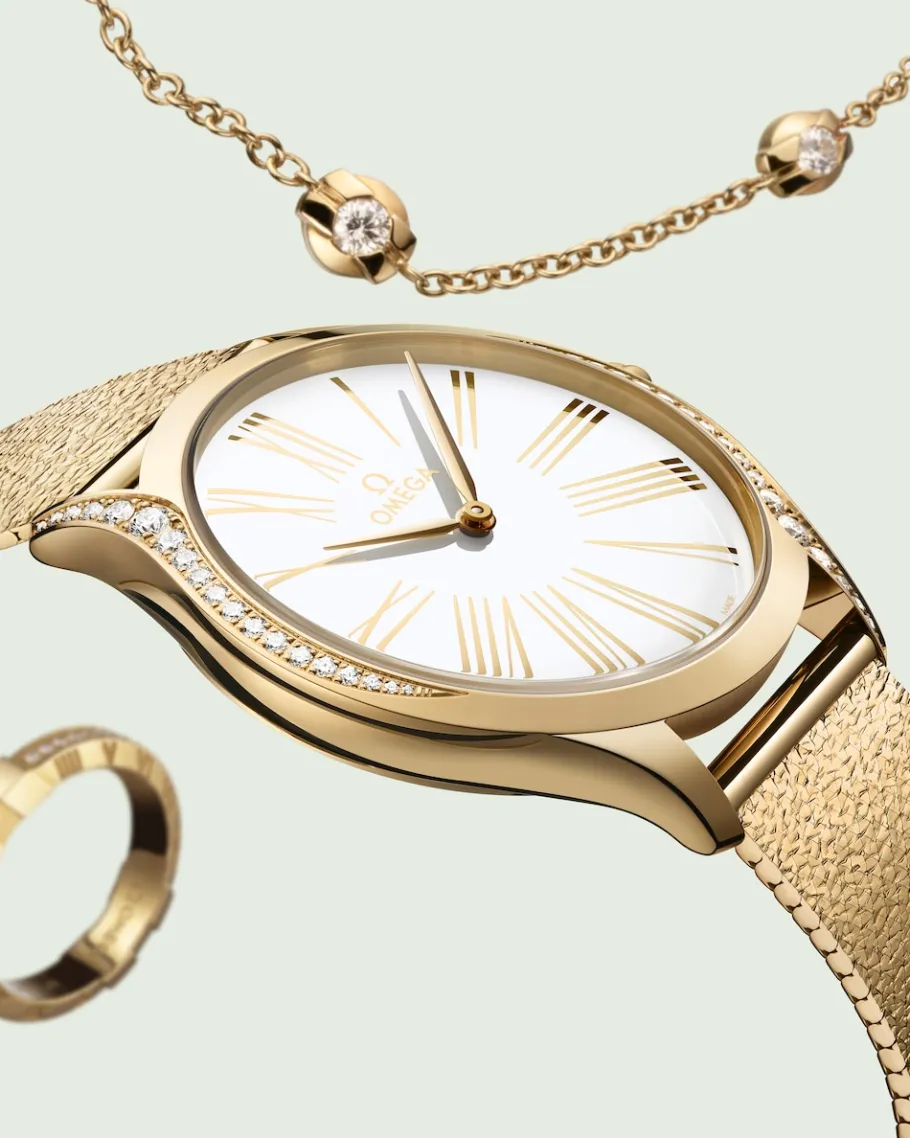 36 mm, or Moonshine™ sur or Moonshine™|OMEGA Hot