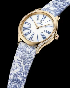 26 mm, or Moonshine™ sur toile de jouy|OMEGA Online