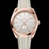 41 mm, or Sedna™ sur bracelet caoutchouc|OMEGA Outlet