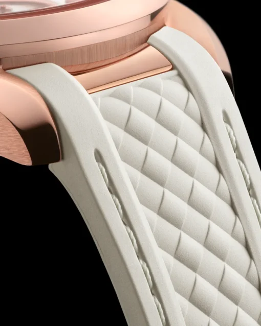 41 mm, or Sedna™ sur bracelet caoutchouc|OMEGA Outlet