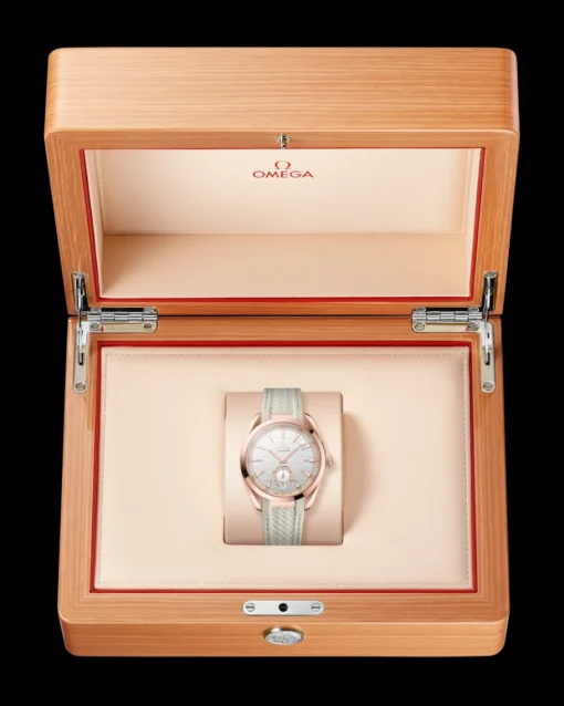 41 mm, or Sedna™ sur bracelet caoutchouc|OMEGA Outlet