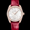 38 mm, or Sedna™ sur bracelet en cuir|OMEGA Hot