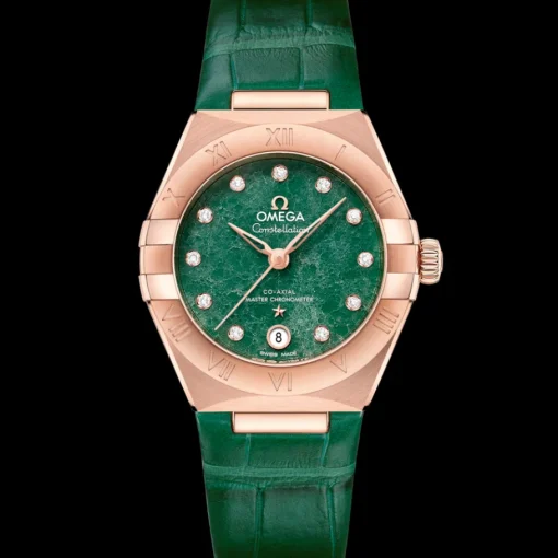 29 mm, or Sedna™ sur bracelet en cuir|OMEGA Best