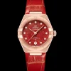 29 mm, or Sedna™ sur bracelet en cuir|OMEGA Hot