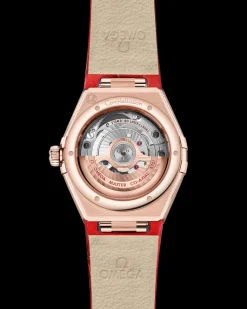29 mm, or Sedna™ sur bracelet en cuir|OMEGA Hot