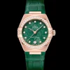 29 mm, or Sedna™ sur bracelet en cuir|OMEGA New