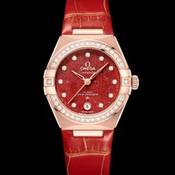 29 mm, or Sedna™ sur bracelet en cuir|OMEGA Online