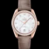 38 mm, or Sedna™ sur bracelet en cuir|OMEGA Discount