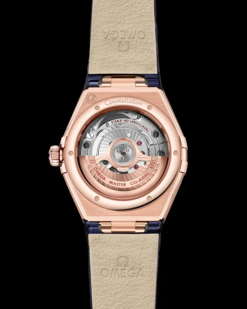 29 mm, or Sedna™ sur bracelet en cuir|OMEGA Discount