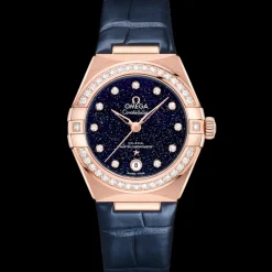 29 mm, or Sedna™ sur bracelet en cuir|OMEGA Sale