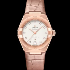 29 mm, or Sedna™ sur bracelet en cuir|OMEGA Best