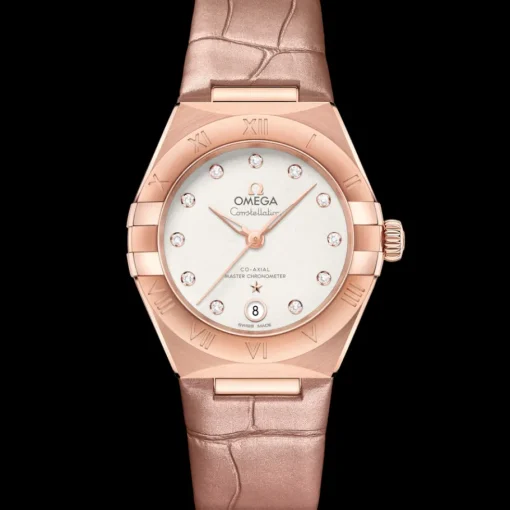 29 mm, or Sedna™ sur bracelet en cuir|OMEGA Best