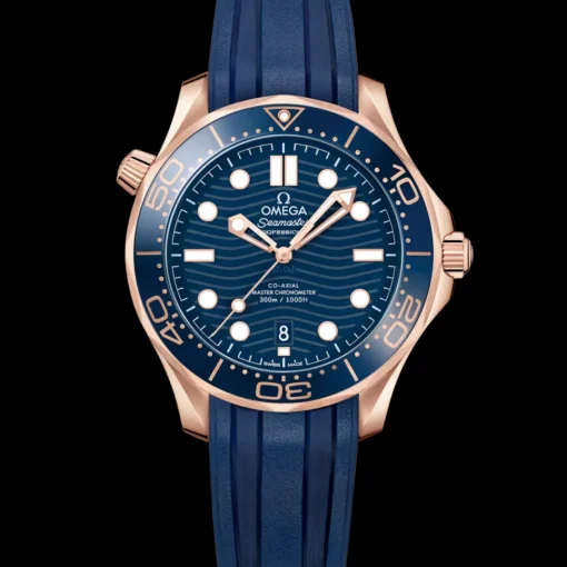 42 mm, or Sedna™ sur bracelet caoutchouc|OMEGA Clearance