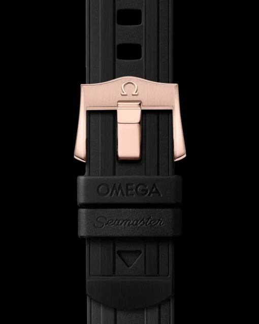 42 mm, or Sedna™ sur bracelet caoutchouc|OMEGA New