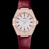 29 mm, or Sedna™ sur bracelet en cuir|OMEGA Discount