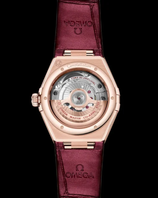 29 mm, or Sedna™ sur bracelet en cuir|OMEGA Discount