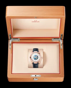 43 mm, or Sedna™ sur bracelet en cuir|OMEGA Sale