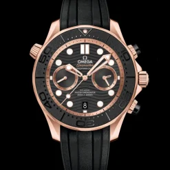 44 mm, or Sedna™ sur bracelet caoutchouc|OMEGA Discount